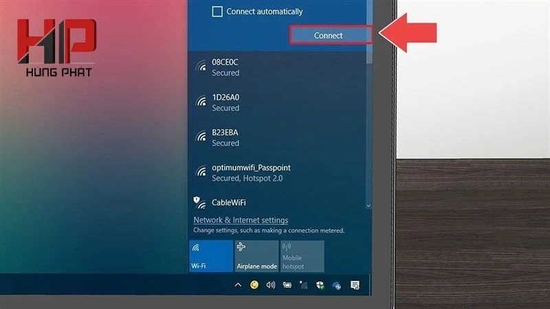 laptop không vào được mạng