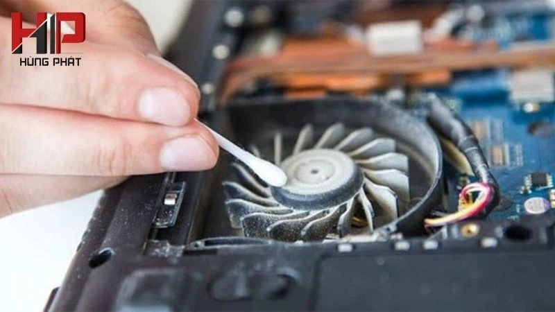 lỗi quạt CPU không quay