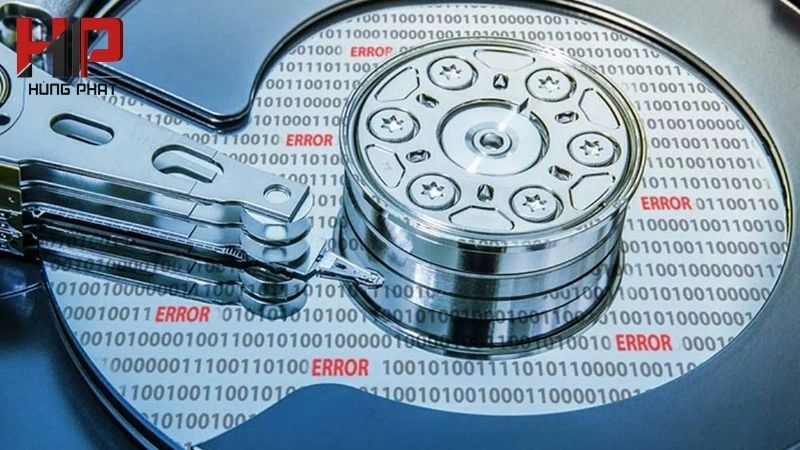 máy tính không nhận ổ cứng