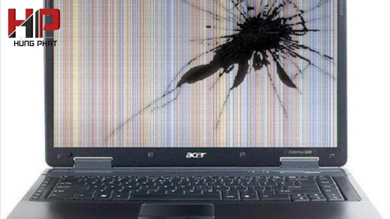vỡ màn hình laptop